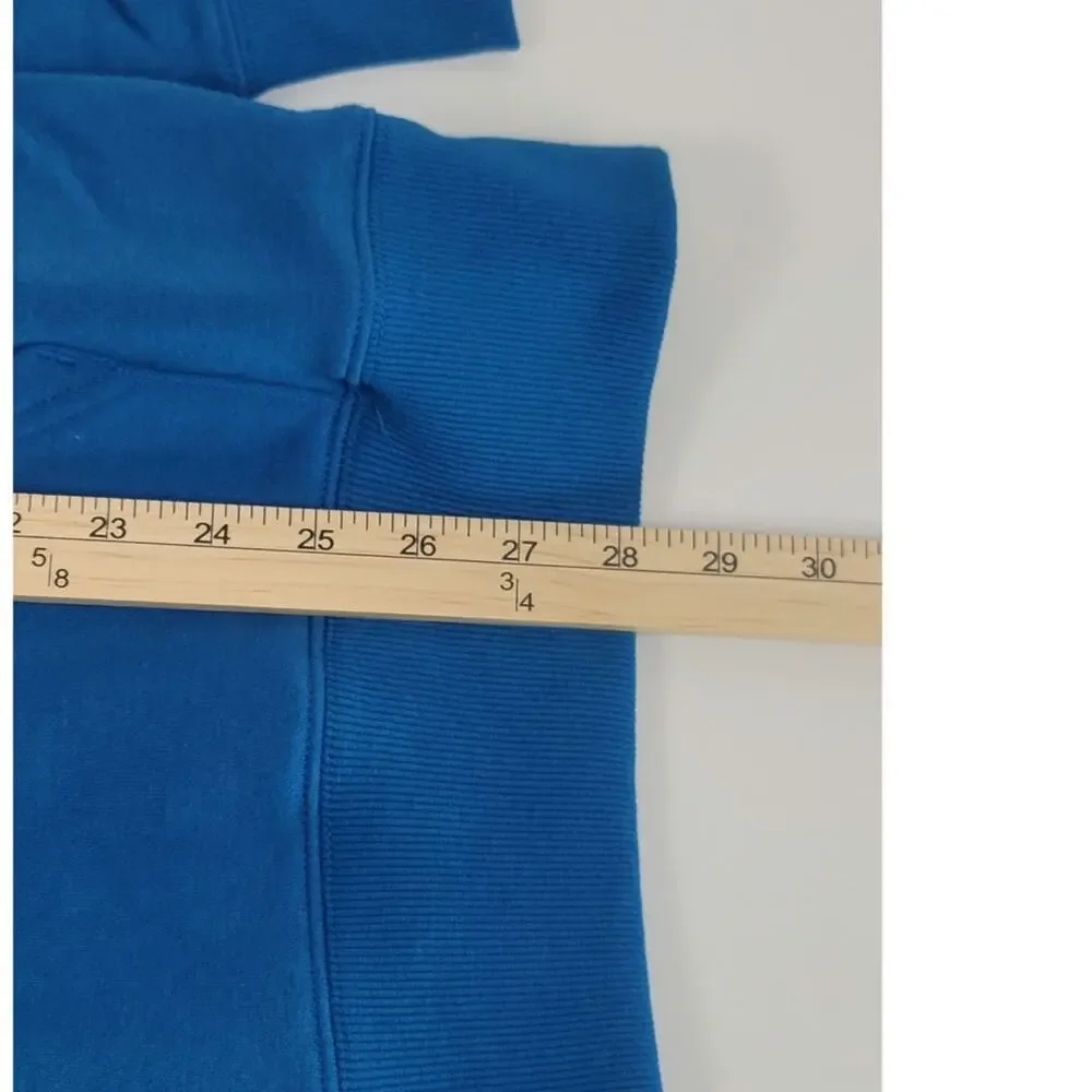 The North Face Box NSE Pullover Hoodie in Banff Blue, sz Medium